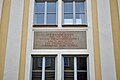 Inschrift am Haus Fährstraße 20/21 in Stralsund
