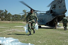 Humanitarian operation after Cyclone Sidr