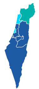 Winning party by district