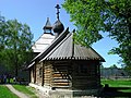 Ladoga Fortress wooden chapel