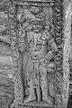 Bottom panel Dvarapala guardian deity or devotee.