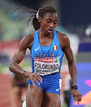 Ayomide Folorunso bei den Europameisterschaften in München (2022)