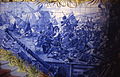 The Battle of Buçaco, depicted in azulejos.