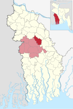 Location of Bagherpara