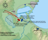 Third phase, the final clash between Belisarius and Gelimer.