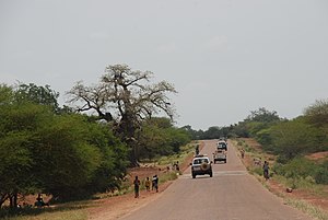 Scenery south of Fada N’Gourma on the road to Benin