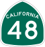 California State Route 48 shield