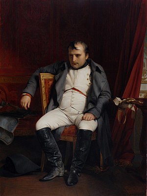 Napoleon in Fontainebleau (Paul Delaroche)