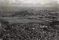 Aerial view of Tehran in 1925 by Walter Mittelholzer