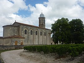 The church in Arcins