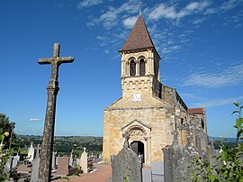 The church in Saint-Julien-de-Jonzy