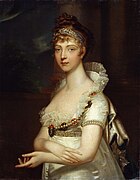 Portrait of Empress Elizabeth Alexeievna (1800s)
