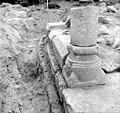 Pillars found in Härja, likely part of larger portal probably comes from Ettak.
