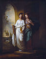 Fidelia and Speranza by Benjamin West, 1776.