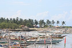 Fishing boats at Kota beach