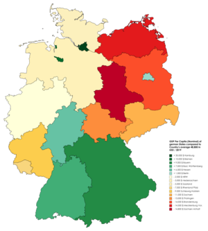 GDP per capita nominal of German states compared to country's average 48 800 in USD 2019.png