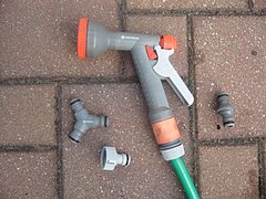 Gardena quick-connect hose fittings