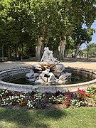 Brunnen in den Gärten des Schlosses