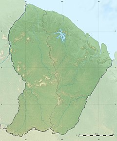 Inini (river) is located in French Guiana