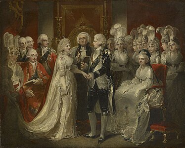 The Marriage of George IV when Prince of Wales, 1795