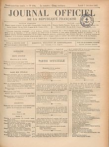 Edition of 7 October 1907