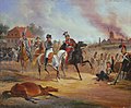 Kaiser Napoleon und Fürst Poniatowski bei Leipzig 1813