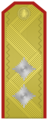 Генерал-майор General-mayor (Bulgarian Land Forces)[16]