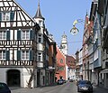 Ravensburg: Marktstraße mit Blaserturm