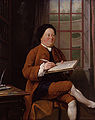 Novelist, Samuel Richardson, who moved from North End to Parsons Green