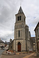 The church of Saint-Jacques, in Sancergues
