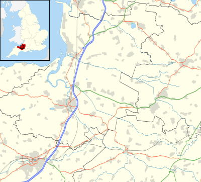 Somerset Levels is located in Somerset Levels