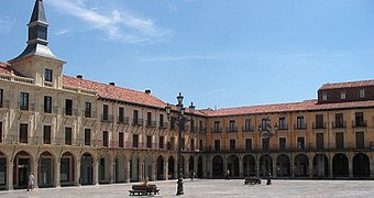 La Plaza Mayor.