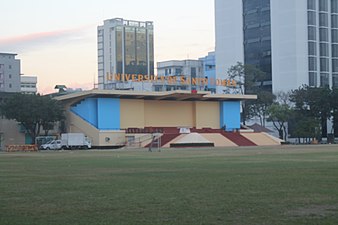 The UST Grandstand at the University of Santo Tomas Field
