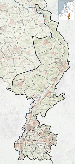 Vredepeel is located in Limburg, Netherlands