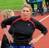 Nicoleta Grasus 58,62 m reichten diesmal noch nicht zur Finalteilnahme – ihre Medaillen lagen noch in der Zukunft