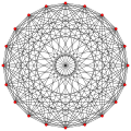 2{3}2{3}2{4}5, or , with 20 vertices, 150 edges, 500 faces, and 625 cells