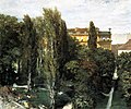 Adolph von Menzel: Palaisgarten des Prinzen Albrecht, 1846/1876