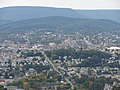 Altoona, Pennsylvania, viewed from atop Brush Mountain