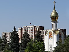 Part of the Tiraspol city centre