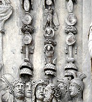 Detail from the Arch of Constantine in Rome