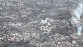 Dilapidated residential area in Bakhmut after Russian shelling, March 2023