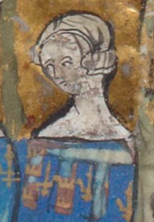 Blanche of Artois, Edmund's second wife, 1285