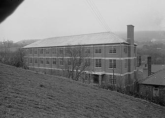 Mill exterior, early 20th century