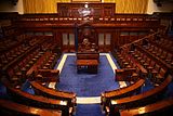 The Dáil chamber
