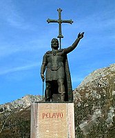 Pelagius, first king of Asturias