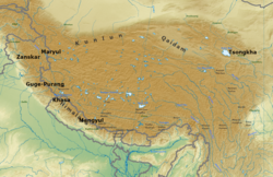 Location of Tsongkha