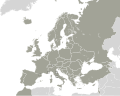Eurovision events map (2007) Dissolution of Serbia and Montenegro