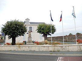 The town hall in La Jarrie-Audouin
