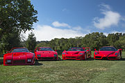 Ferrari Supercars at the Quail
