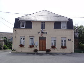 The town hall of Hauteville